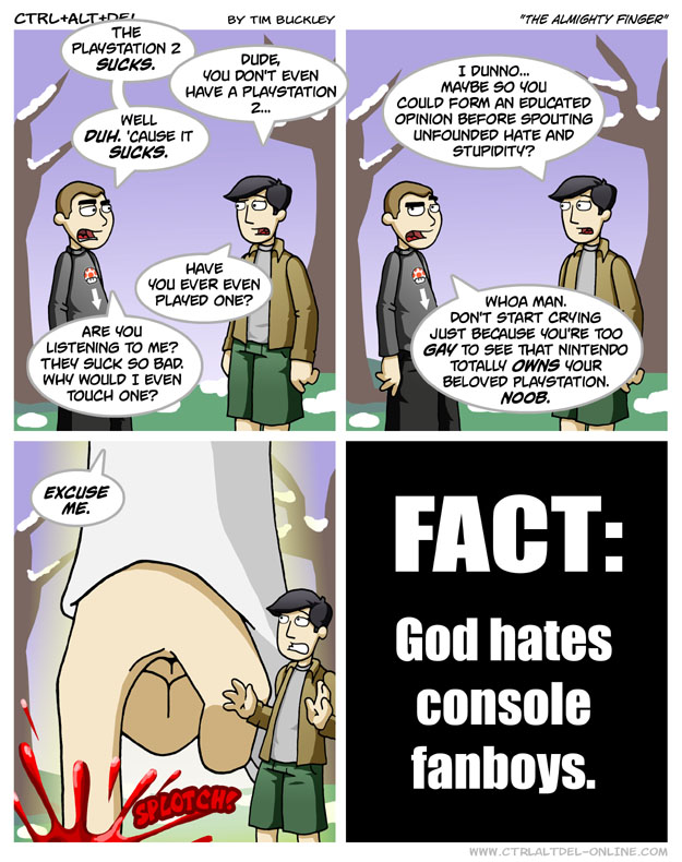 The almighty finger