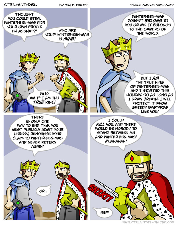 There can be only one