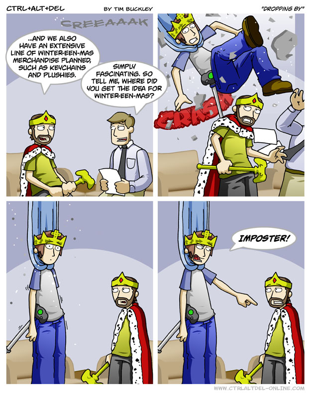 Dropping by