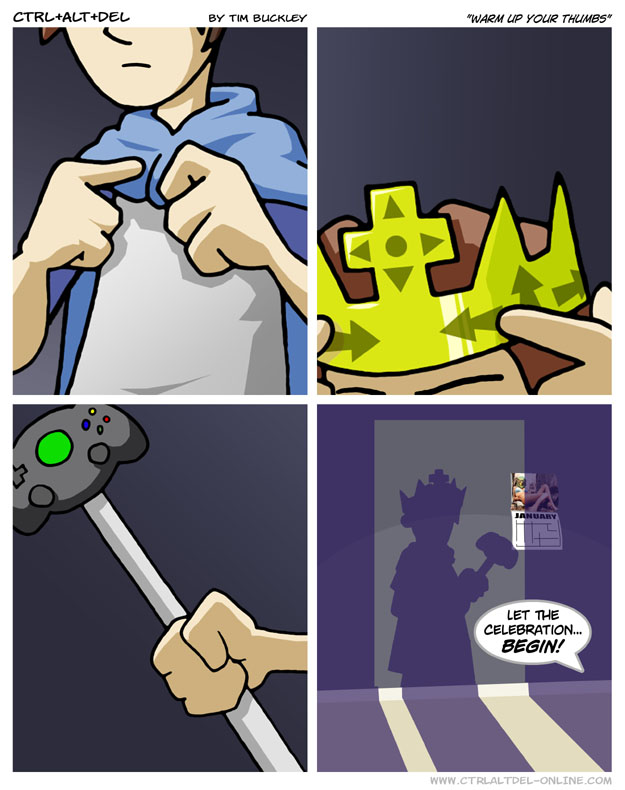 Warm up your thumbs