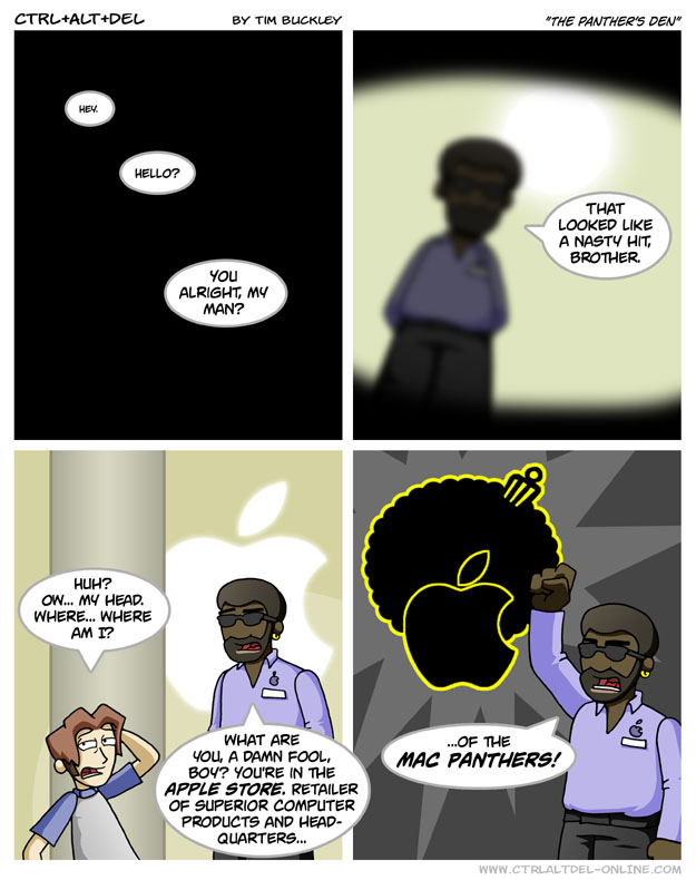 The panther’s den