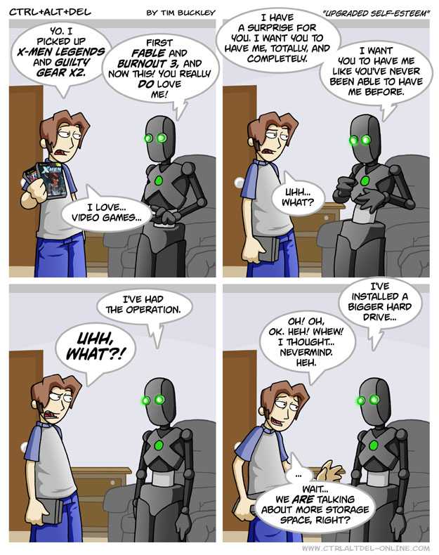 Upgraded self-esteem