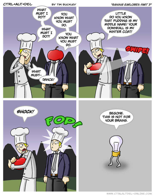 Raining earlobes: Part 3