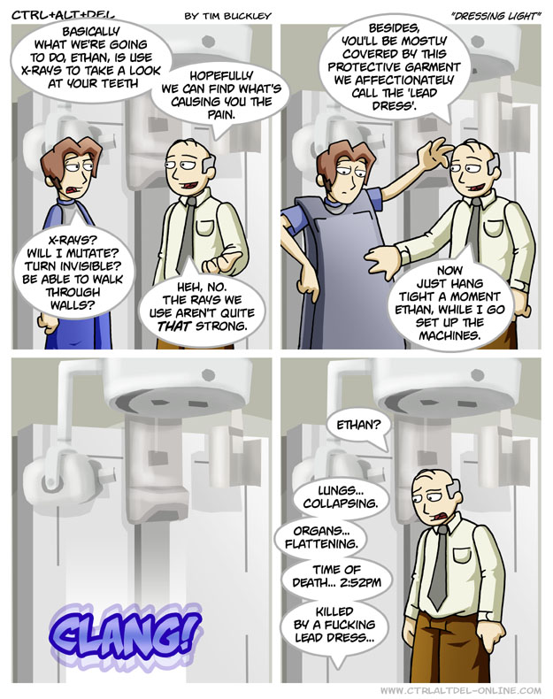 Dressing light