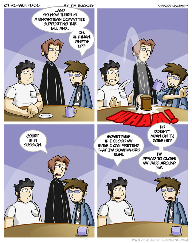Judge monkey
