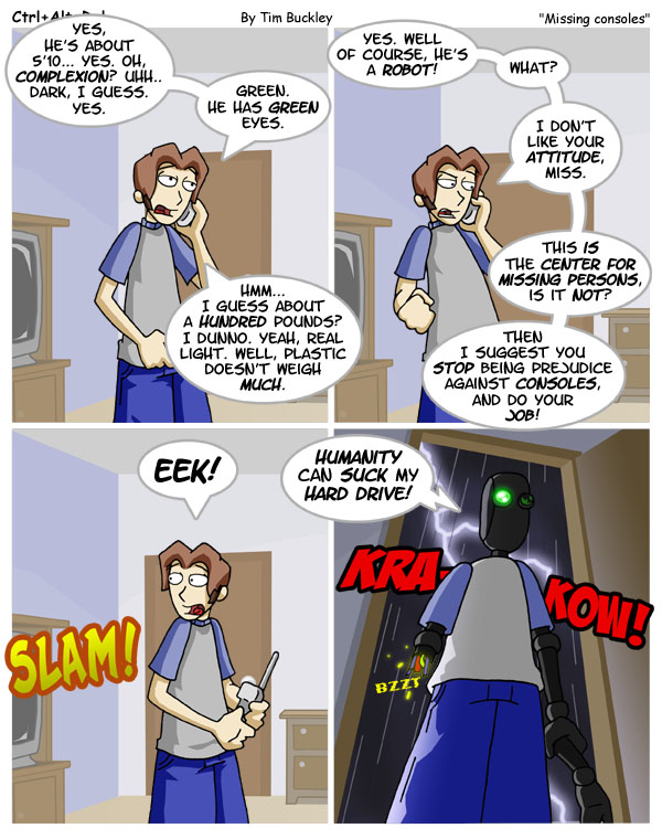 Missing consoles
