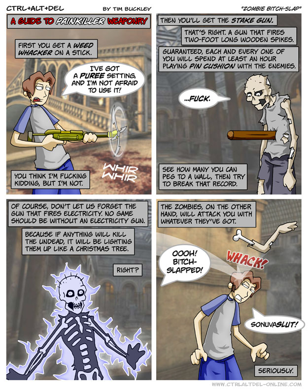 Zombie bitch-slap