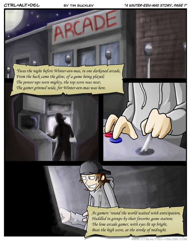 A Winter-een-mas Story, page 1