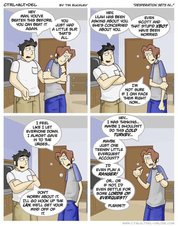 Desperation sets in…