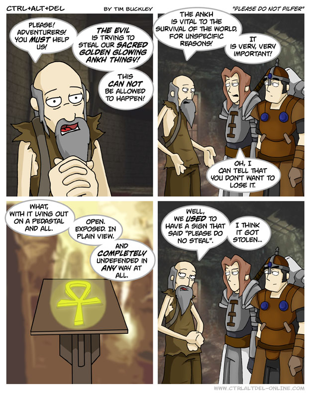 Please do not pilfer