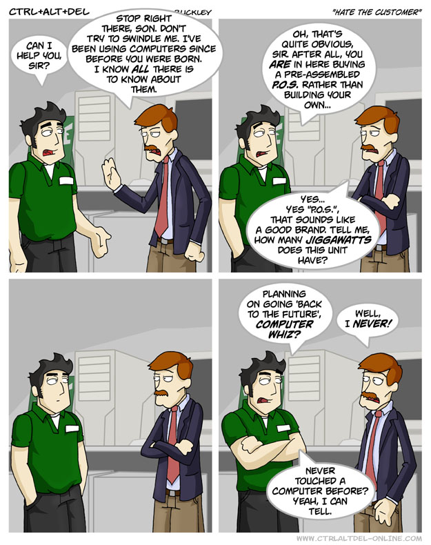 Hate the customer