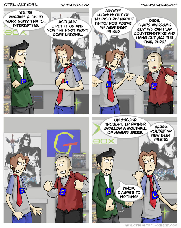 The replacements