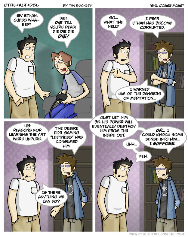 Evil comes home