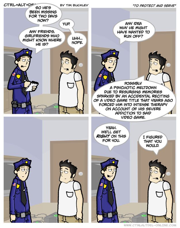 To protect and serve