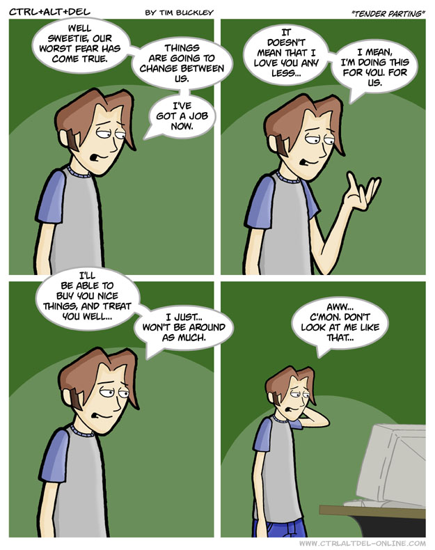 Tender parting