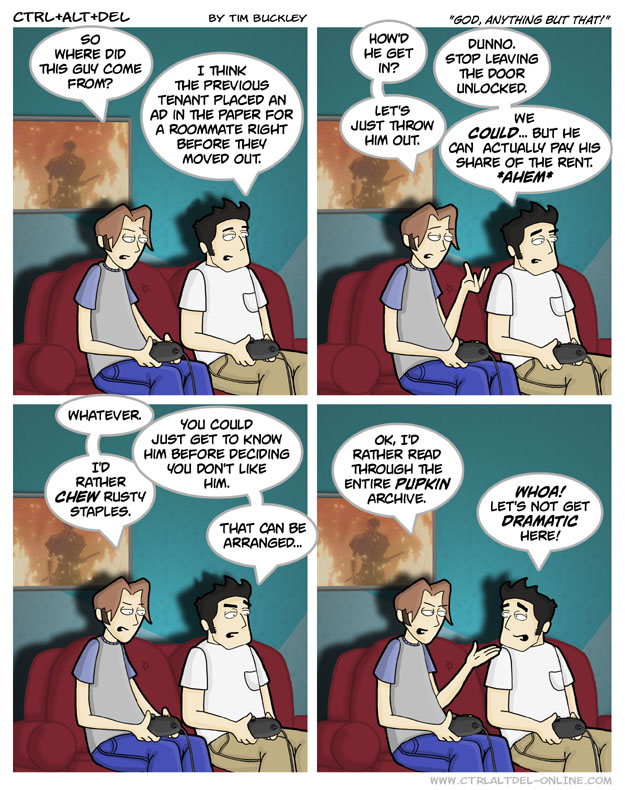 God, anything but that!