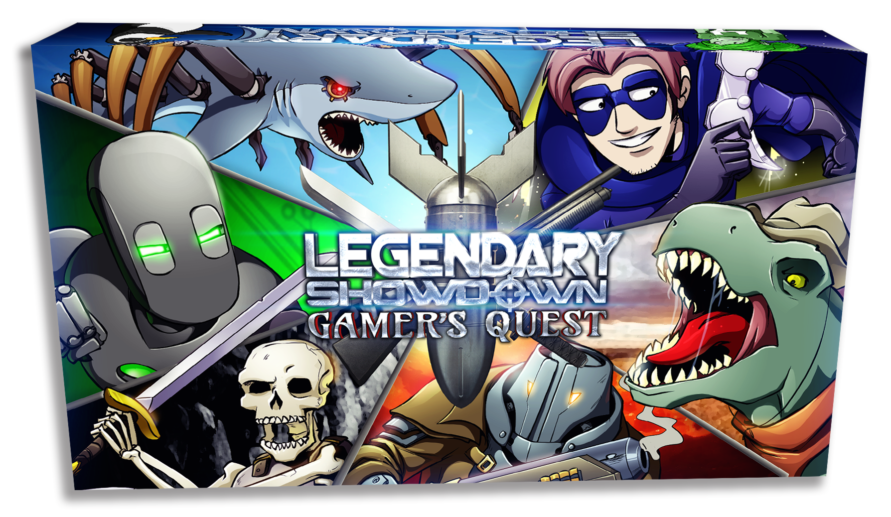 Legendary Showdown card game on Kickstarter! Ctrl+Alt+Del Comic Ctrl