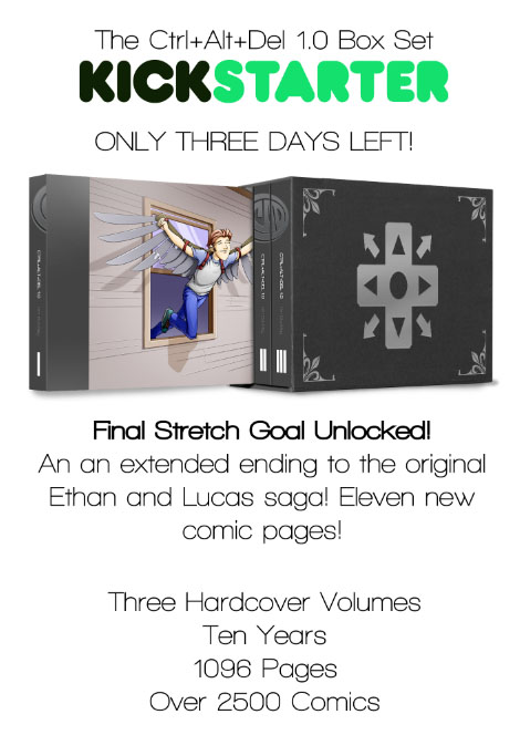 Final 24 Hours! - Ctrl+Alt+Del Comic Ctrl+Alt+Del