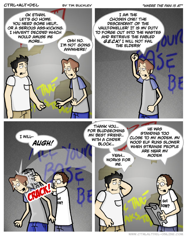 Where the pain is at