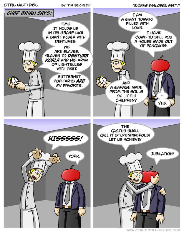 Raining earlobes: Part 1