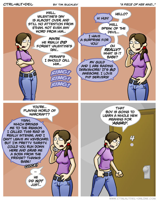 A piece of her mind…