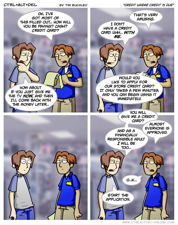 Credit where credit is due - Ctrl+Alt+Del Comic Ctrl+Alt+Del