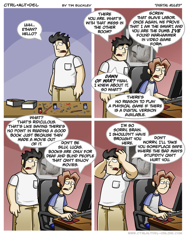 Digital Rules - Ctrl+Alt+Del Comic Ctrl+Alt+Del