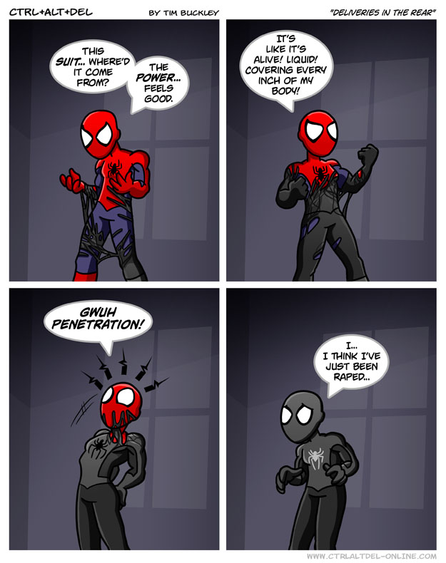 Deliveries in the rear - Ctrl+Alt+Del Comic Ctrl+Alt+Del