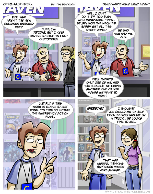 Many hands make light work