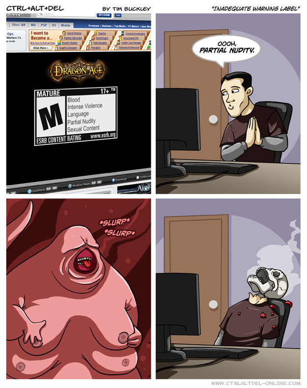 Inadequate warning label