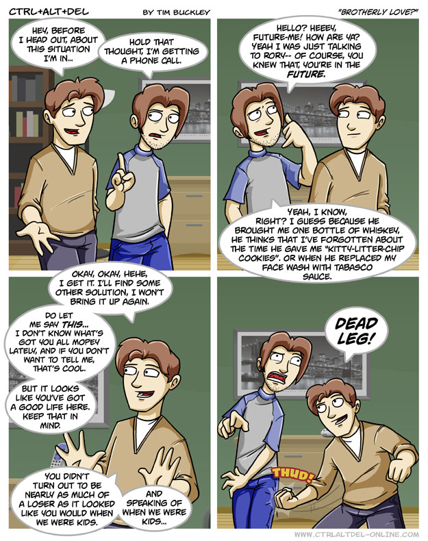 Brotherly love? - Ctrl+Alt+Del Comic Ctrl+Alt+Del