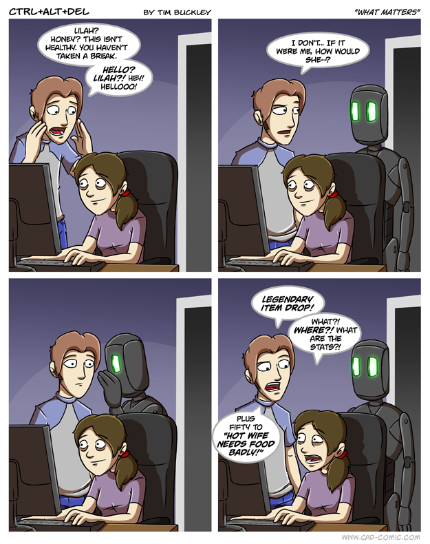 What matters Ctrl+Alt+Del Comic Ctrl+Alt+Del