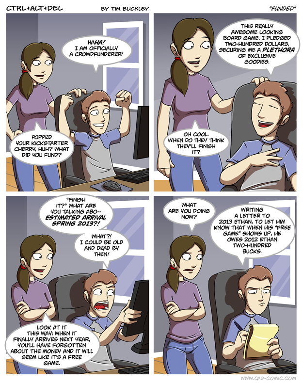 Funded - Ctrl+Alt+Del Comic Ctrl+Alt+Del