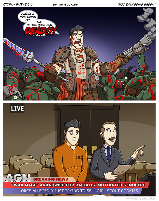 Not easy being green