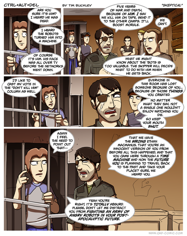 Skeptical - Ctrl+Alt+Del Comic Ctrl+Alt+Del