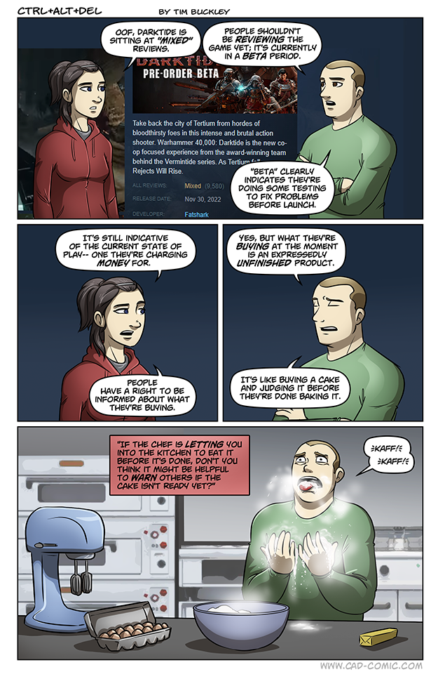 The Hard Road - Ctrl+Alt+Del Comic Ctrl+Alt+Del