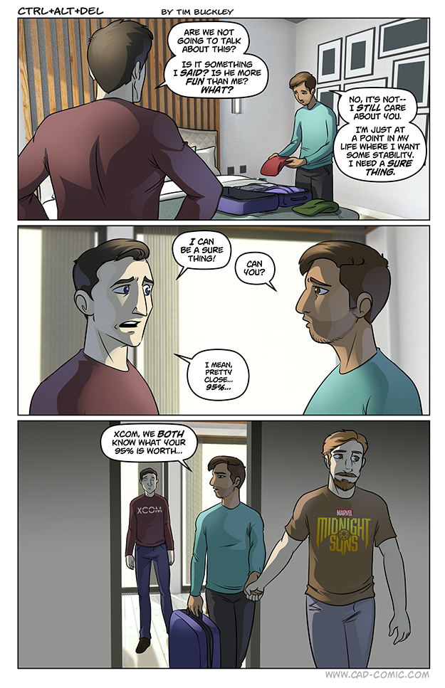 A Sure Thing - Ctrl+Alt+Del Comic Ctrl+Alt+Del